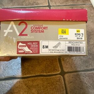 New, never worn aerosole heels